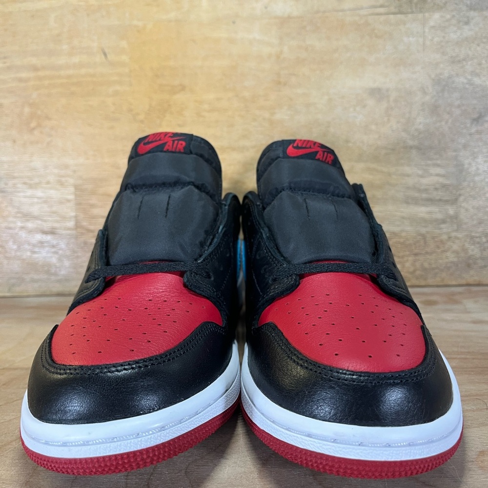 NEW Air Jordan 1 Retro OG Low NC to Chi Womens Sz 10 Shoes Sneakers Blk Red Blue - Picture 3 of 11